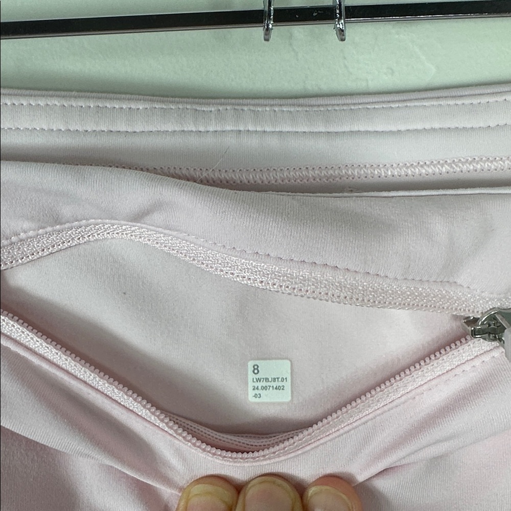 Lululemon Speed Up High Rise Pink Shorts 4” Size 8 - Picture 9 of 12